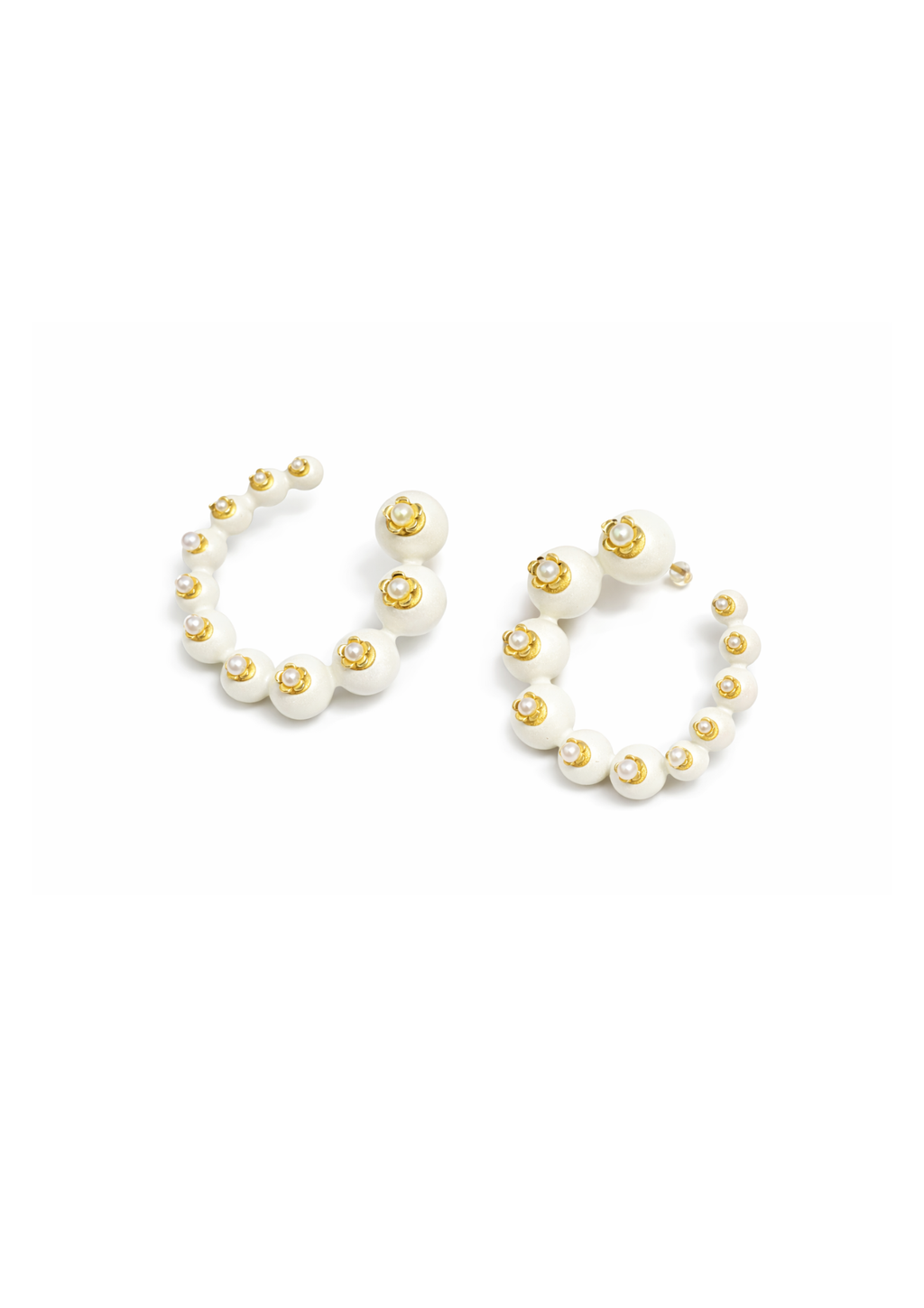 Pomegranate Zun Drop Earrings