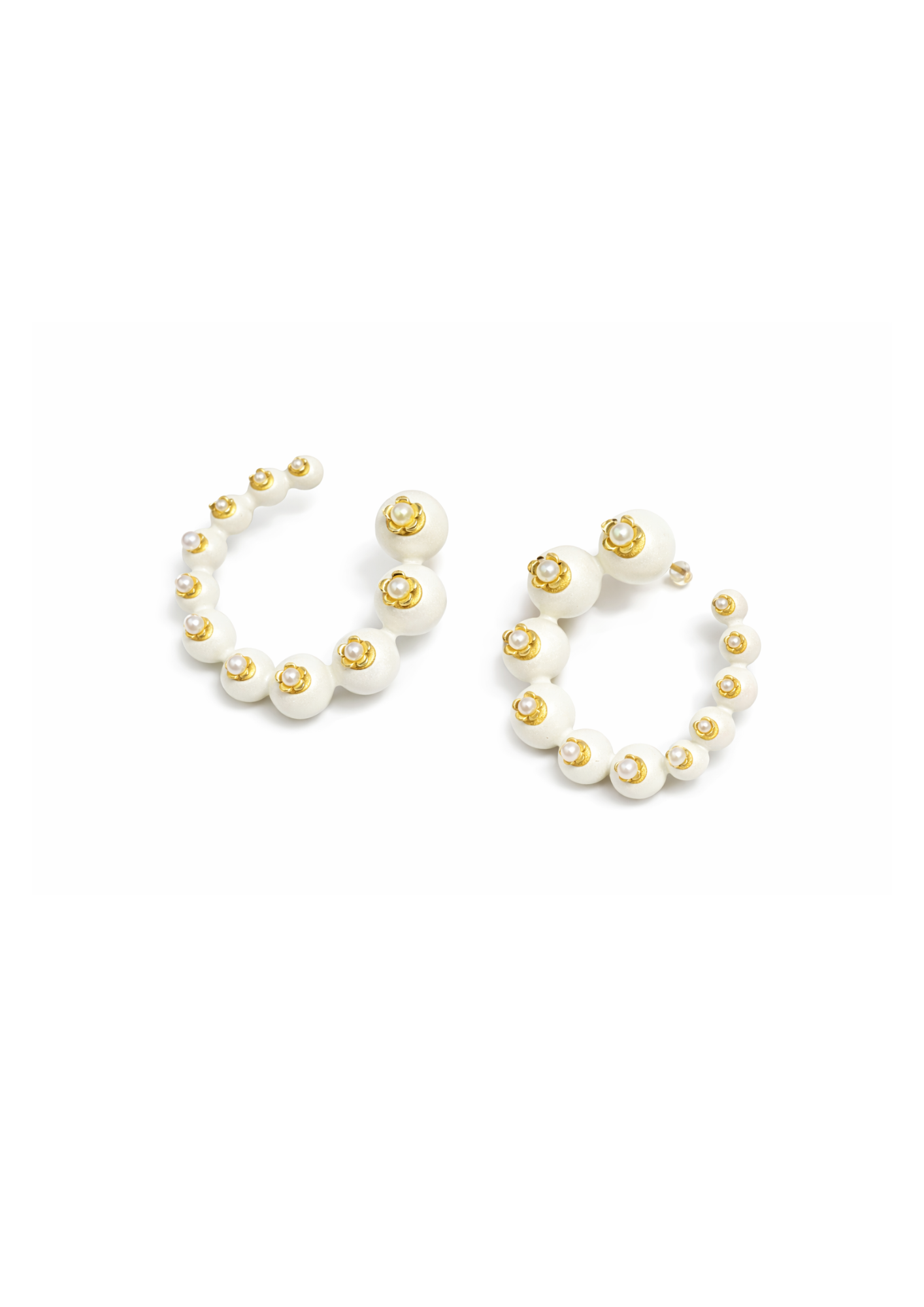 Pomegranate Zun Drop Earrings